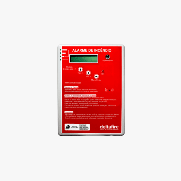 Central de Alarme de Incêndio Wireless s1200 - 2 toques