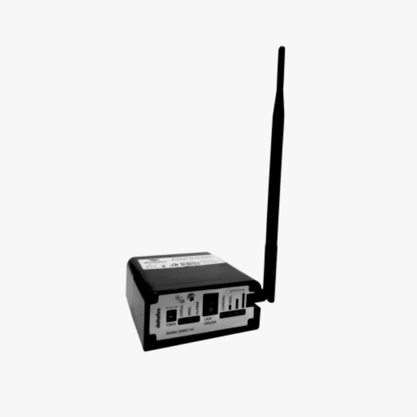 Roteador de sinal com antena externa - preto