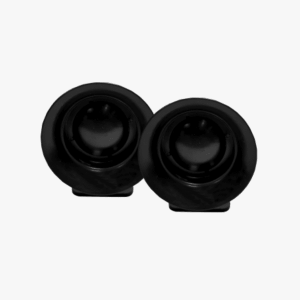 Sinalizador Sonoro 105db - sirene dupla - preto