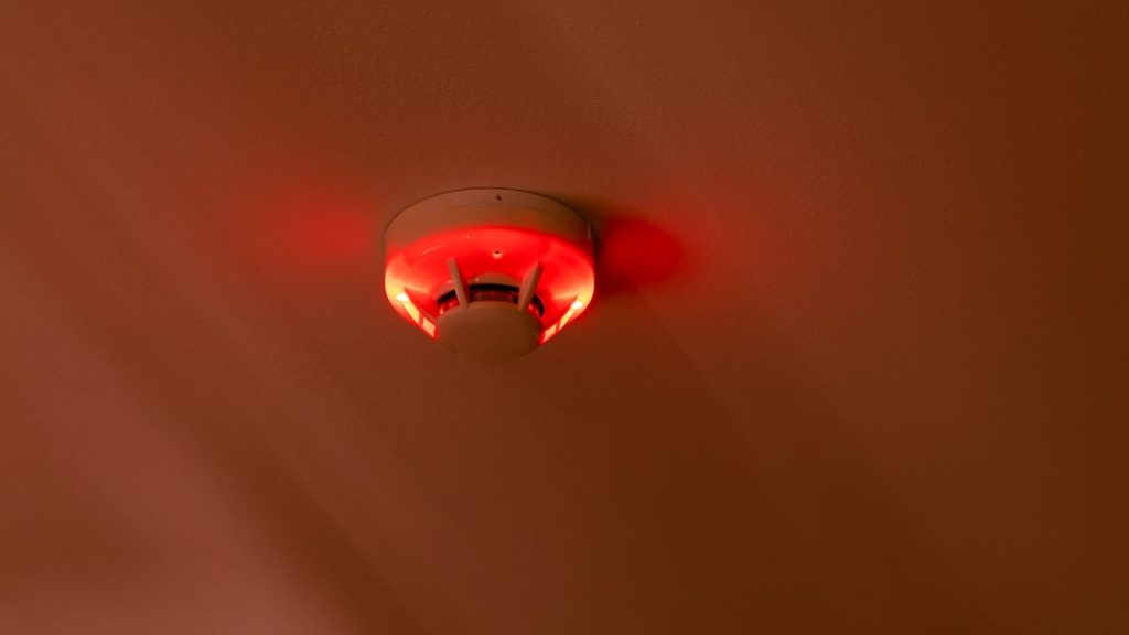 Alarme falso de incêndio