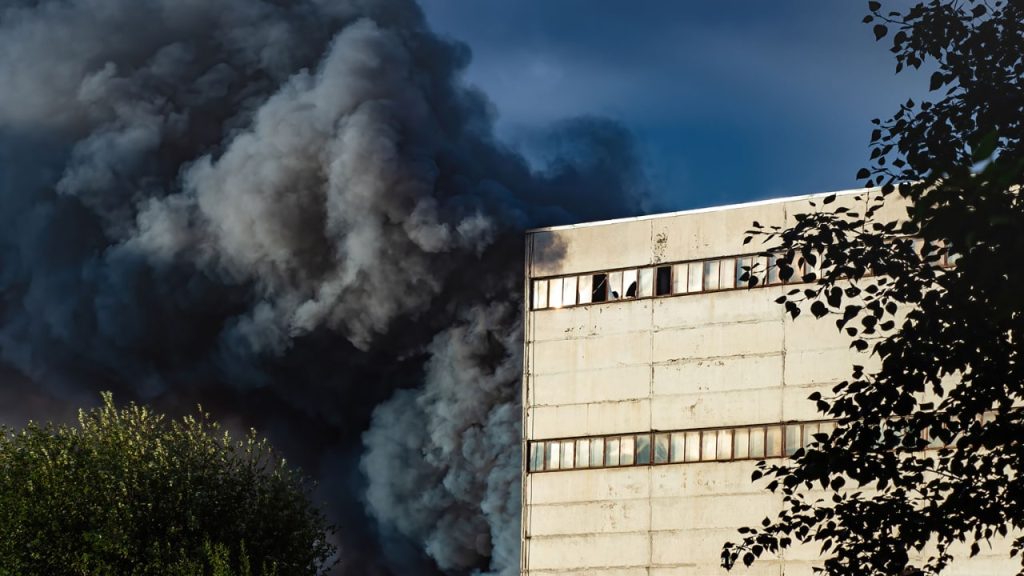 Fumaça de Incêndio
